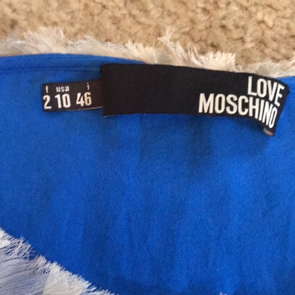 ⚡️FINAL PRICE⚡️ Love Moschino Sequin Beaded Bow Top Vintage - Picture 7 of 15